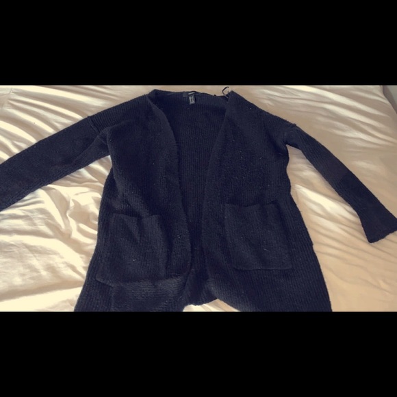 Plus size forever 21 black cardigan - Picture 1 of 2